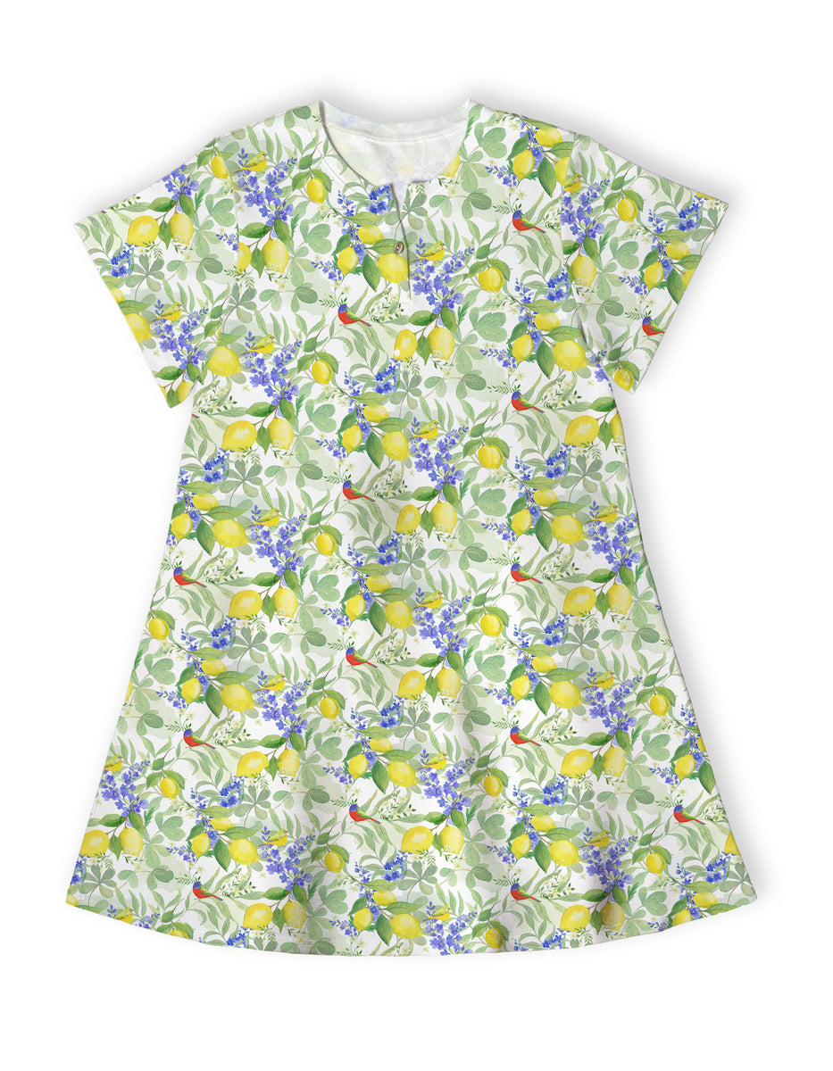 Painted Bunting-Button Front Night Dress – Cotn Collection