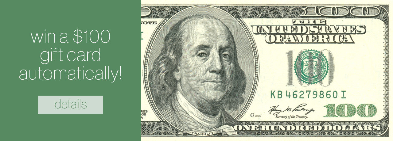 $100 Visa Gift Card Drawing