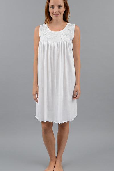 Smocked Short Tank Gown