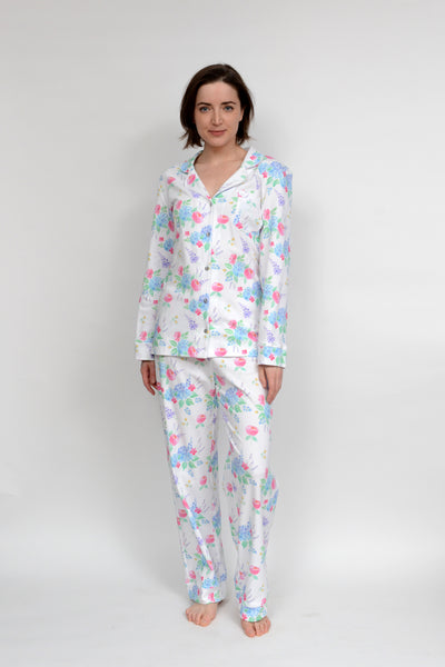 Classic Tailored PJ with the Peony Floral print