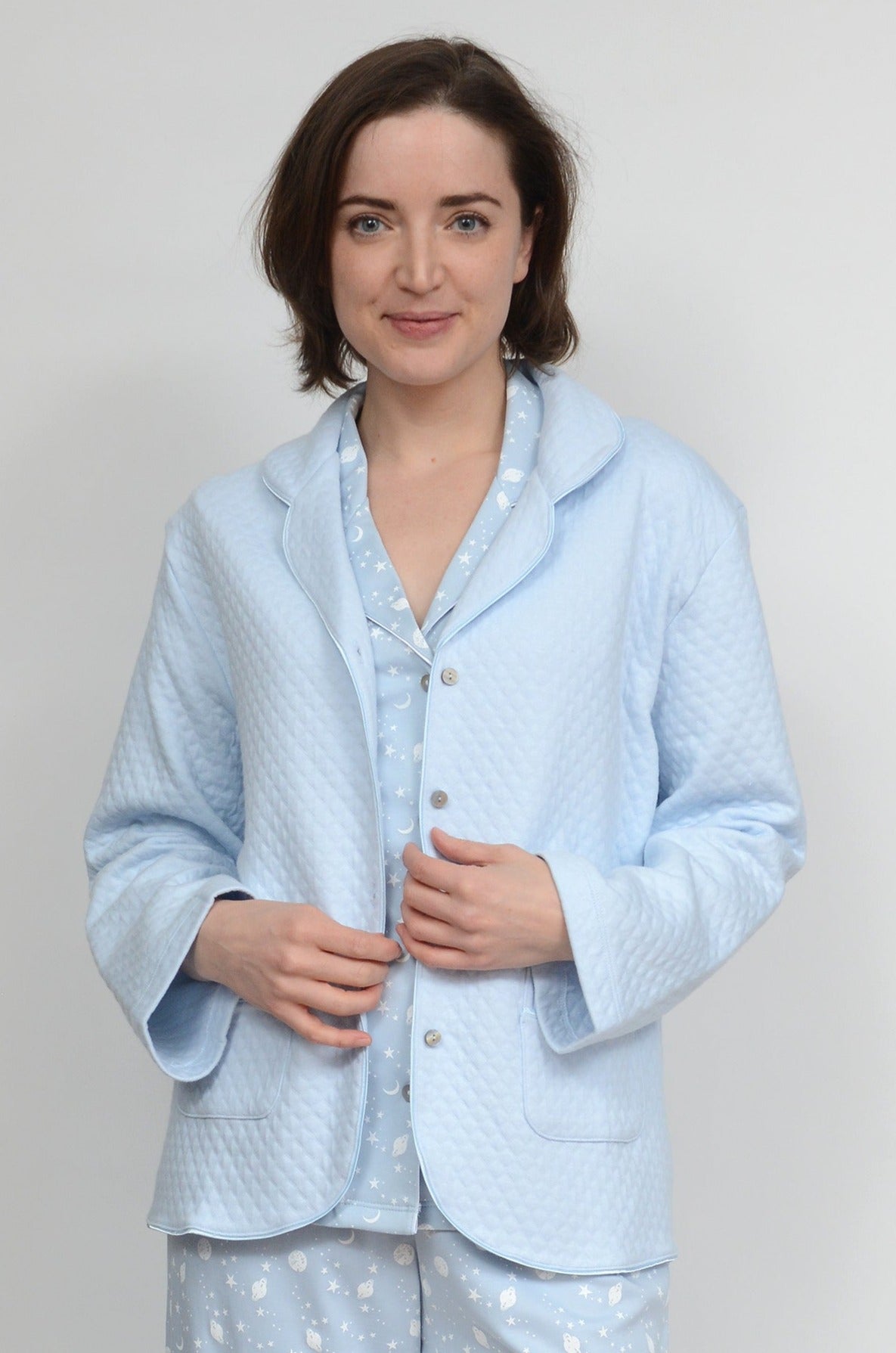 Diamond Bedjacket